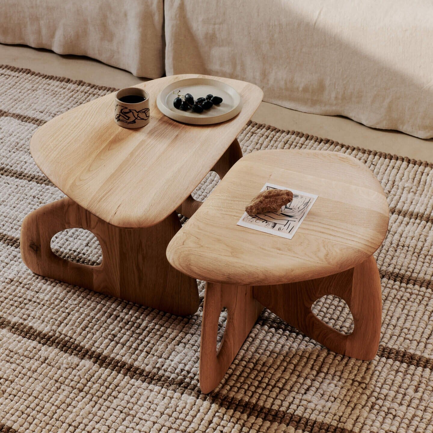 Oar 70 Couchtisch Natur