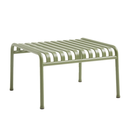 Special Edition Palissade Ottoman/ Gartenbeistelltisch Salbeigrün