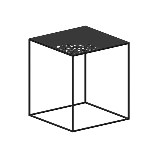 Slim Charme Beistelltisch Schwarz