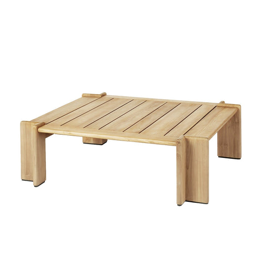 Atmosfera Gartenbeistelltisch 113x100cm Natur