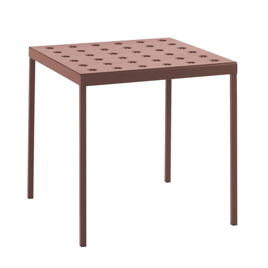 Balcony Gartentisch 75x76x74cm Eisenrot