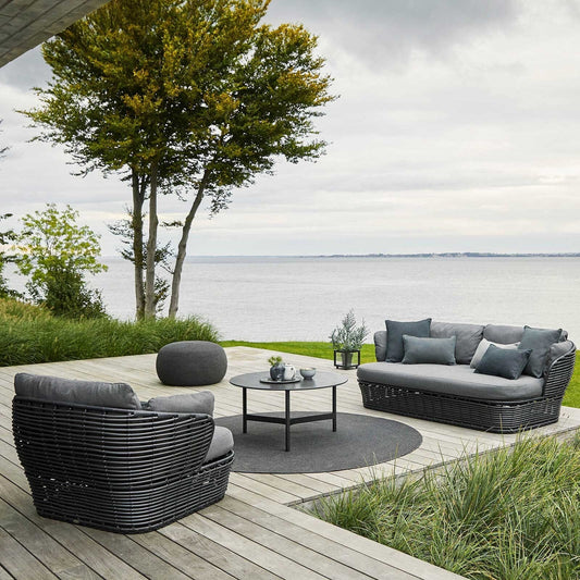 Basket Lounge Gartensessel Natur