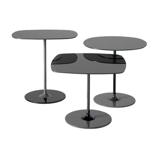 Thierry Trio Beistelltisch 3er Set Schwarz