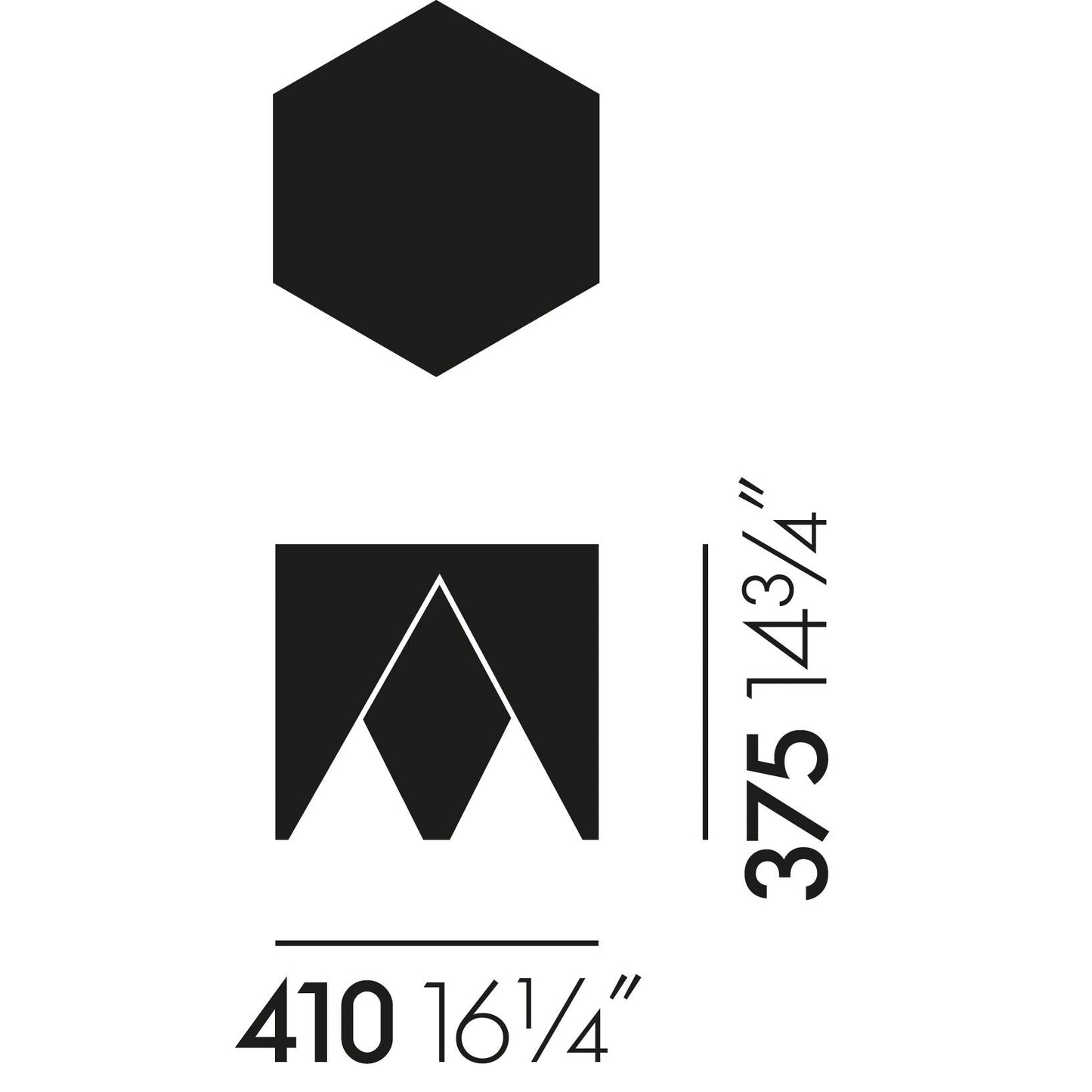 Prismatic Beistelltisch