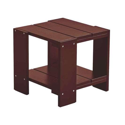 Crate Gartenbeistelltisch 49,5cm Eisenrot