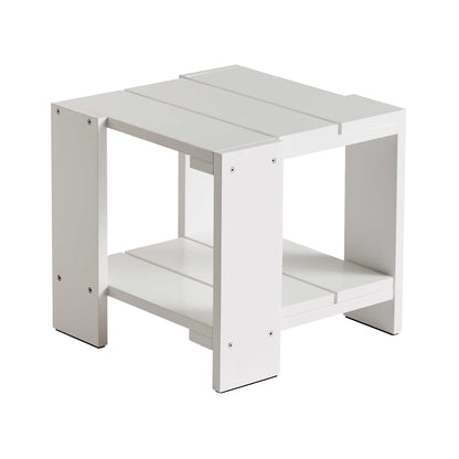 Crate Gartenbeistelltisch 49,5cm Weiß