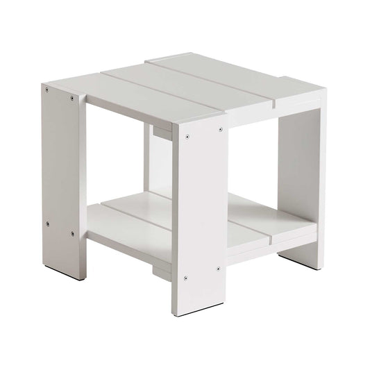 Crate Gartenbeistelltisch 49,5cm Weiß