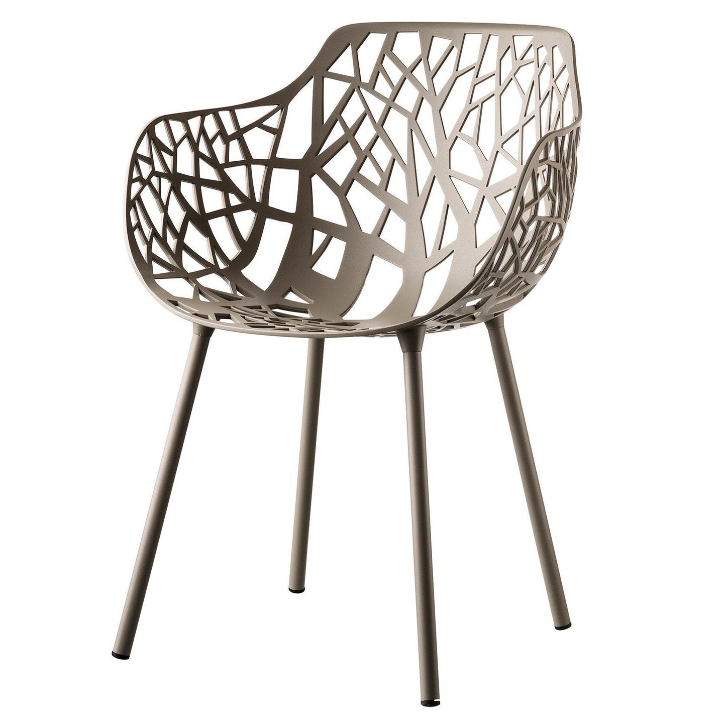 Forest Gartenarmlehnstuhl Taupe