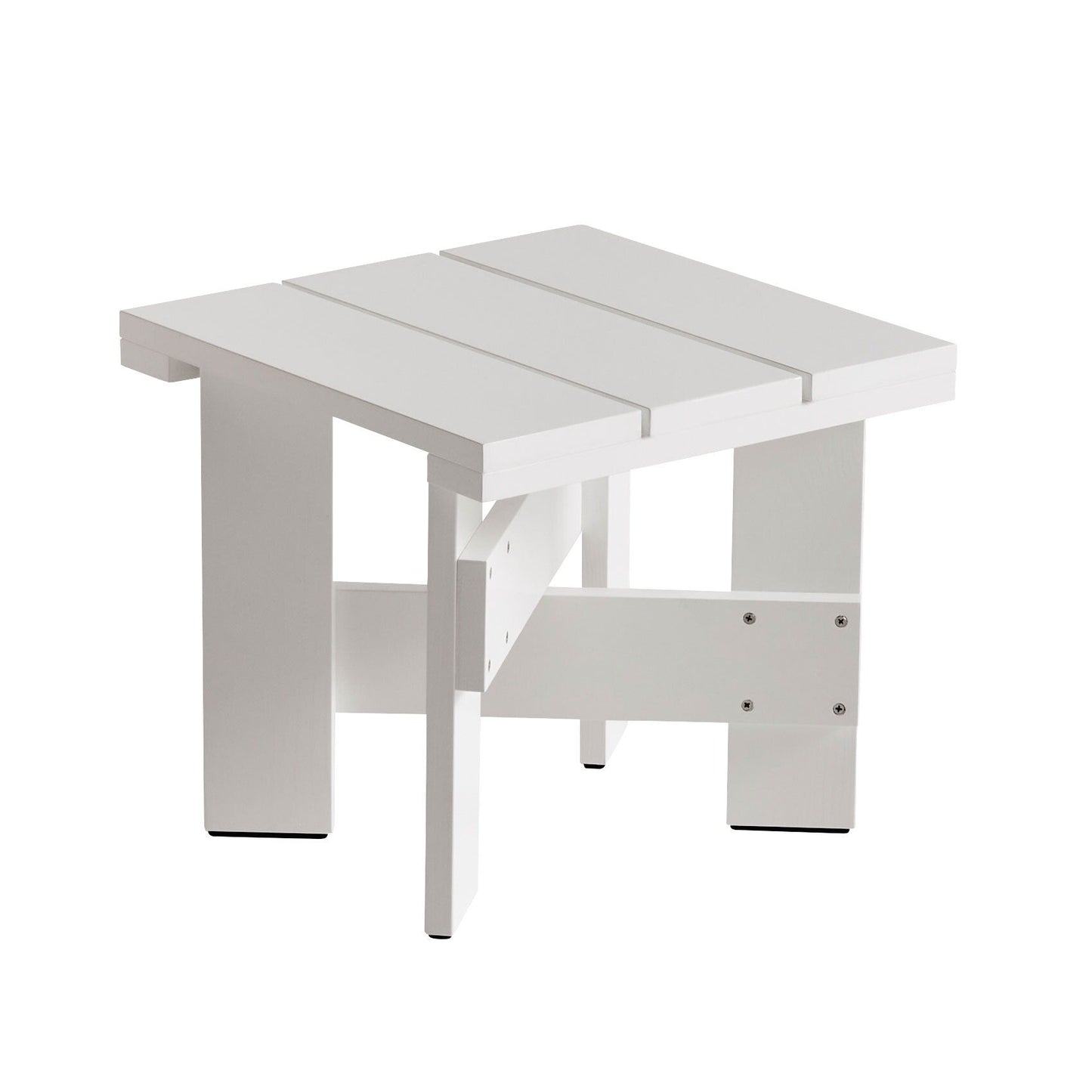 Crate Gartenbeistelltisch 45cm Weiß