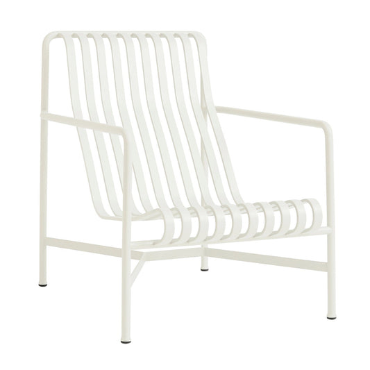 Palissade Lounge Chair High Weiß