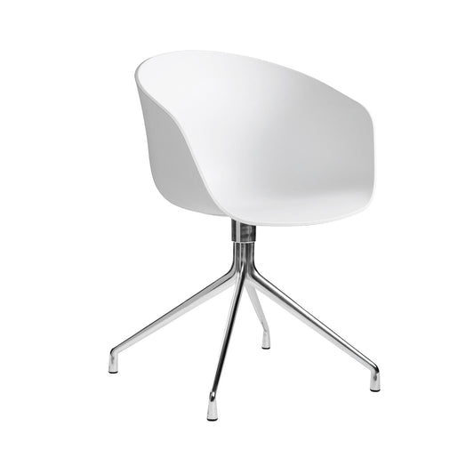 About a Chair AAC 20 2.0 Drehstuhl Gestell poliert Weiß