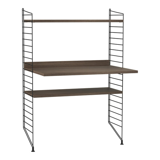 Arbeitsplatzkombination 78x115x58cm Schwarz