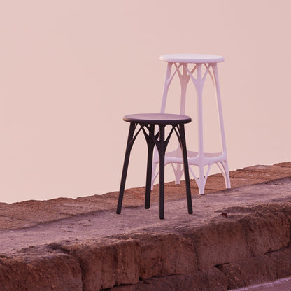 A.I. Light Hocker Schwarz