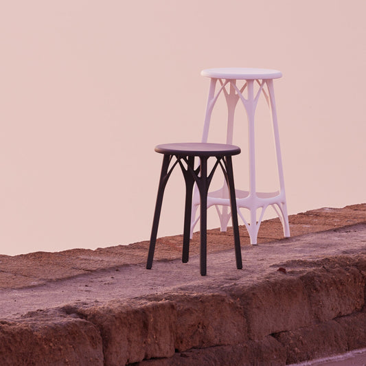 A.I. Light Hocker Schwarz
