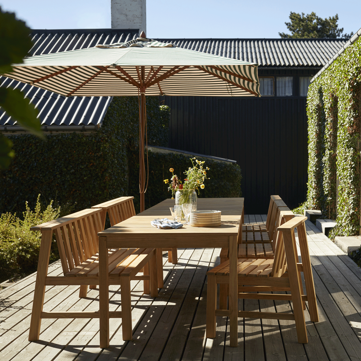 Plank Gartenstuhl Natur