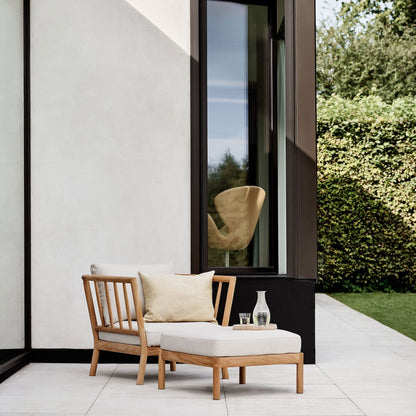 Skagerak Tradition Outdoor Lounge Sessel Schwarz