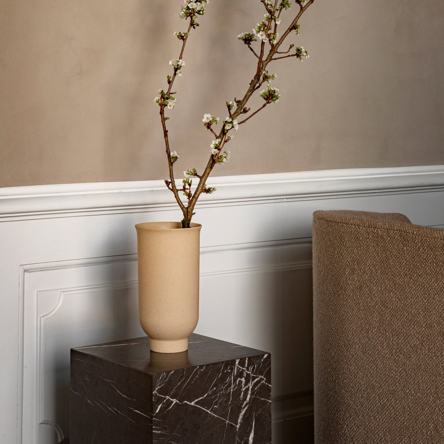 Plinth Cubic Beistelltisch Schwarz