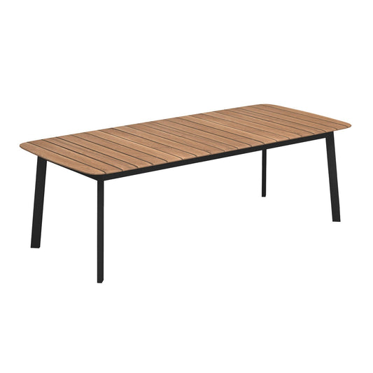 Shine Gartentisch 225x100cm Schwarz