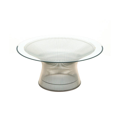 Platner Couchtisch Weiß