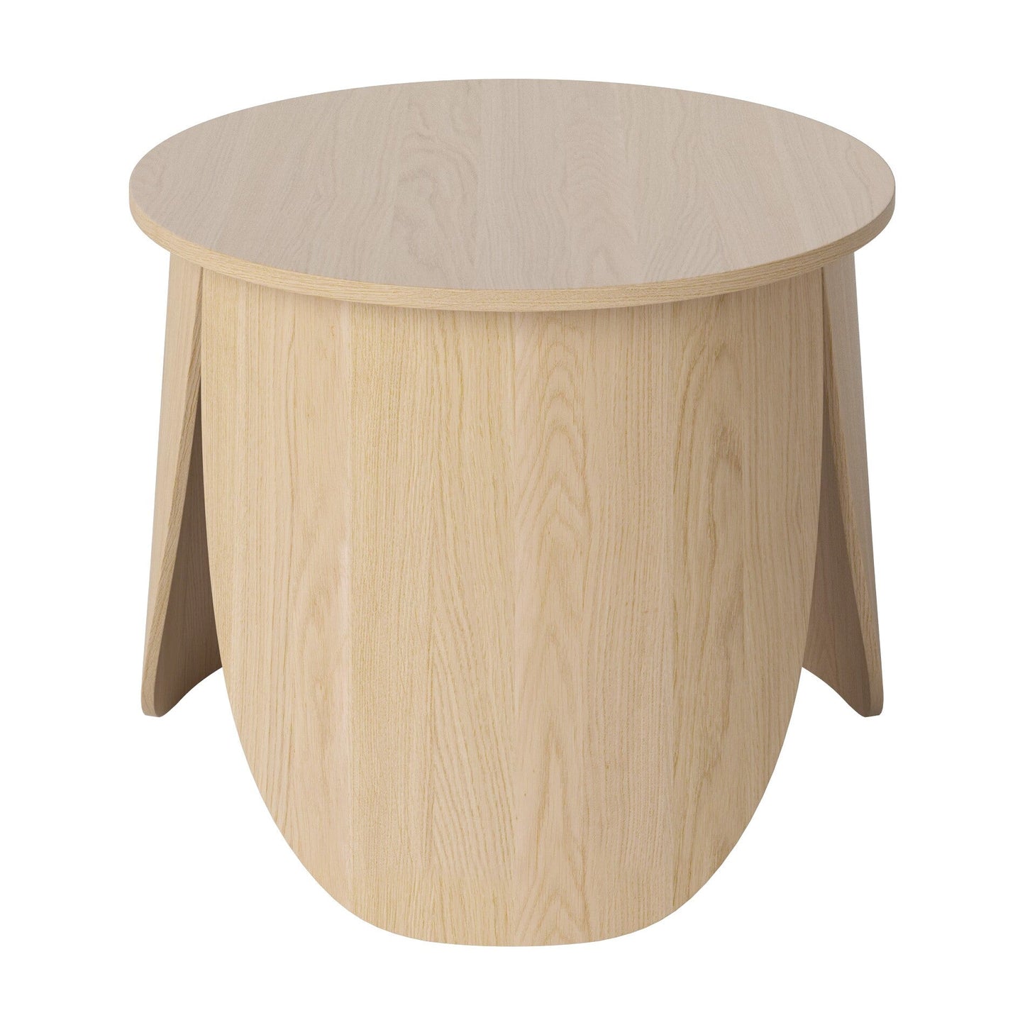 Peyote Couchtisch HxØ 45x56cm Weiß