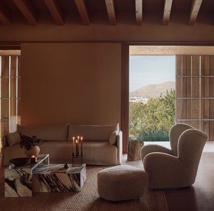 Plinth Bridge Beistelltisch Weiß