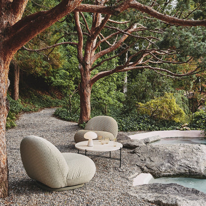 Pacha Outdoor Lounge Chair drehbar Hellgrau