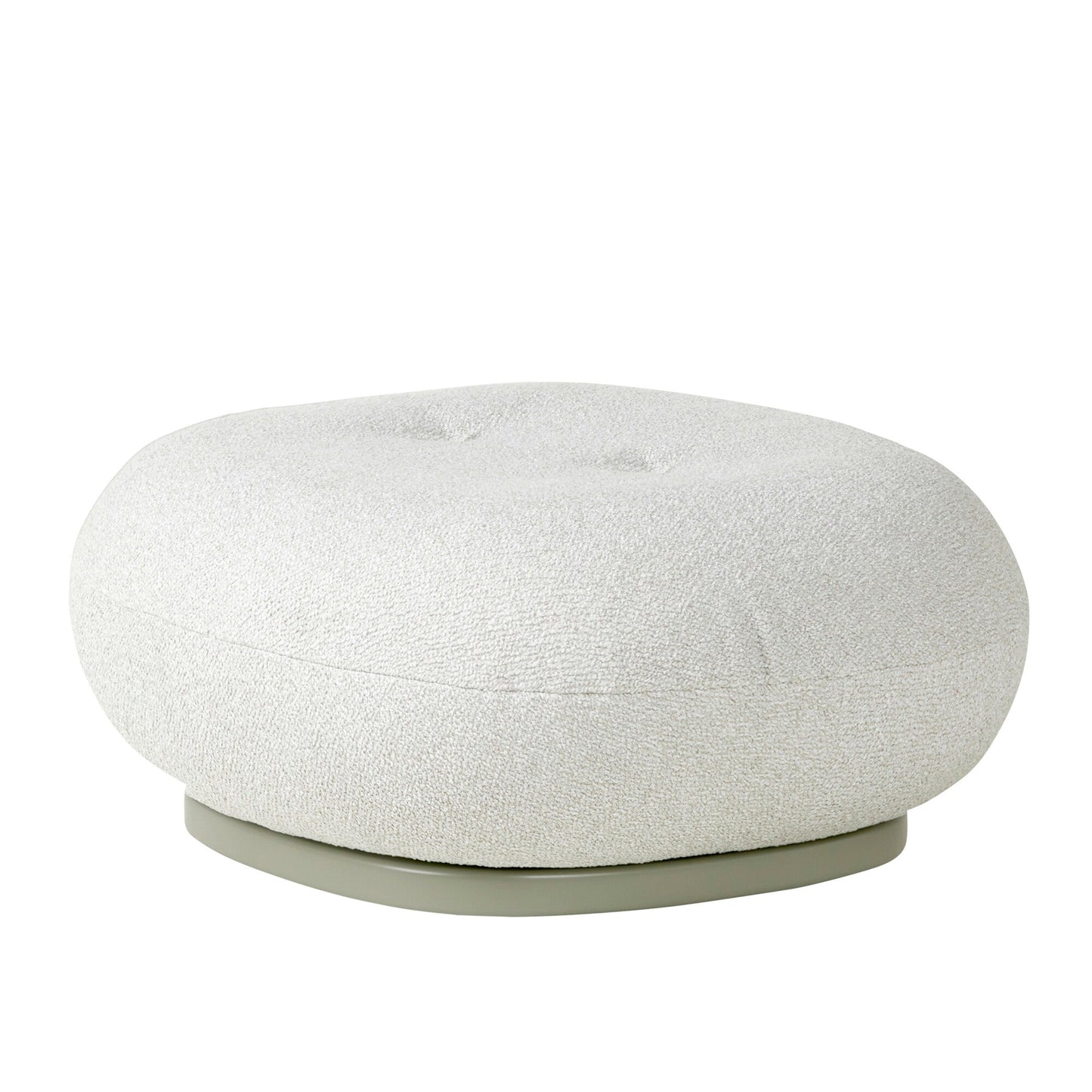 Pacha Outdoor Ottoman drehbar Hellgrau