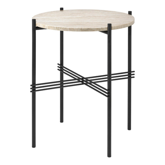 TS Outdoor Beistelltisch Ø40cm Schwarz