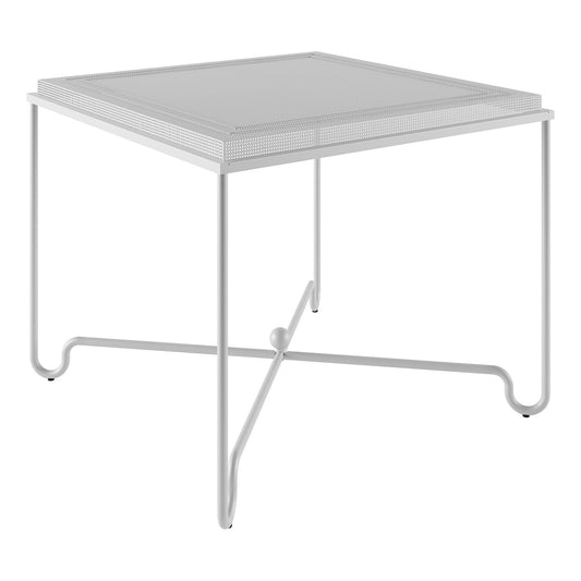 Tropique Gartenesstisch 90x90cm Weiß