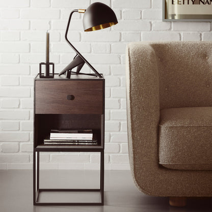 Frame 35 Sideboard mit 1 Schublade Schwarz