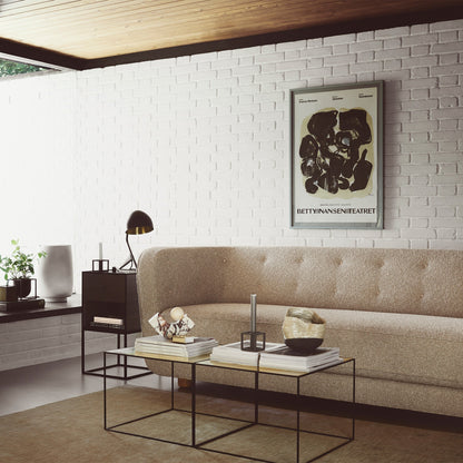 Frame 35 Sideboard mit 1 Schublade Schwarz