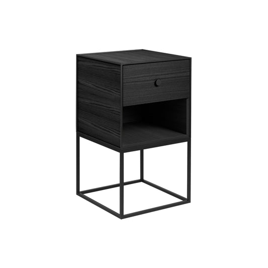 Frame 35 Sideboard mit 1 Schublade Schwarz