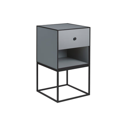 Frame 35 Sideboard mit 1 Schublade Schwarz