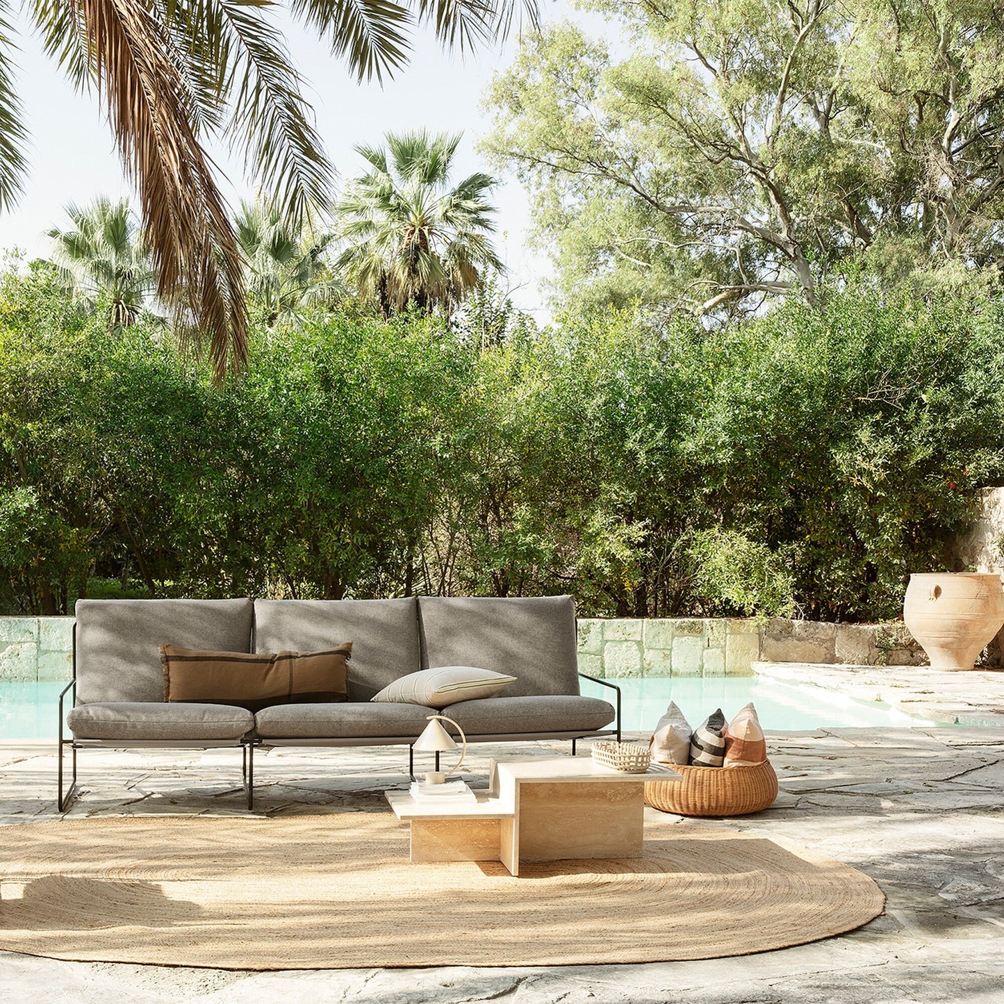 Desert Outdoor 3-Sitzer Sofa