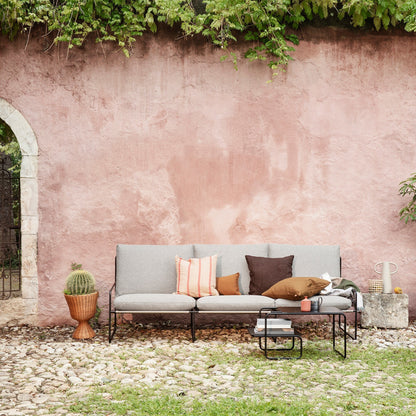 Desert Outdoor 3-Sitzer Sofa Schwarz