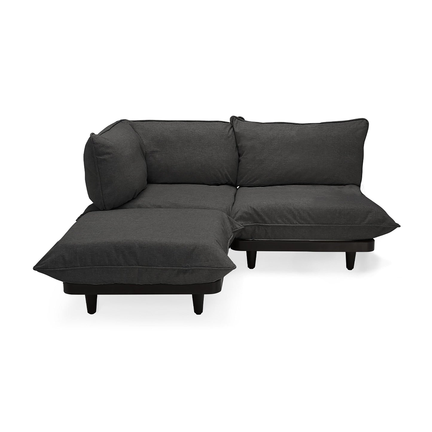 Paletti Outdoor Loungesofa Set Medium Links Gewittergrau