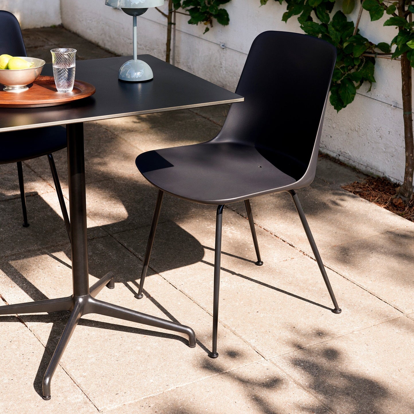 Rely ATD4 Gartentisch 60x70cm Schwarz