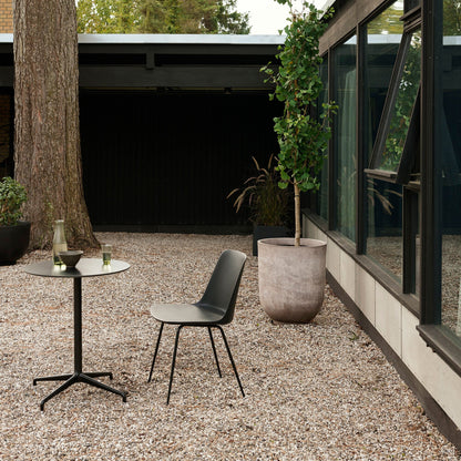 Rely ATD5 Gartentisch Ø65cm Schwarz