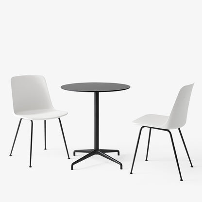 Rely ATD5 Gartentisch Ø65cm Schwarz