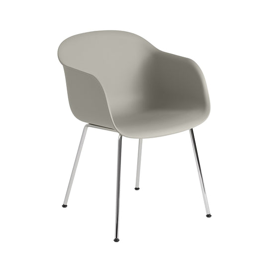 Fiber Armchair Rohrgestell Chrom Recycelt