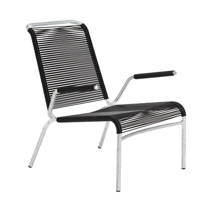 Altorfer Modell 1142 Lounge Gartenarmlehnstuhl Schwarz