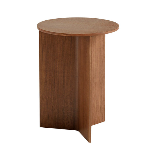 Slit Beistelltisch Holz rund H47cm