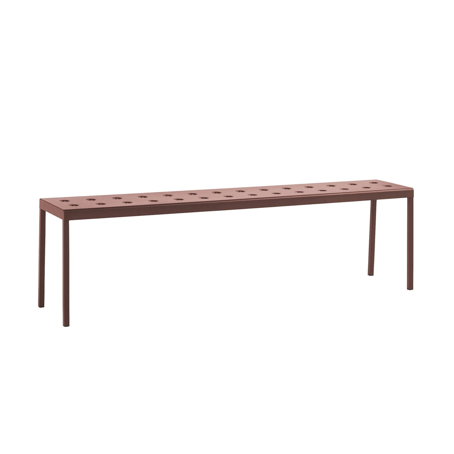 Balcony Gartenbank 165,5cm Eisenrot