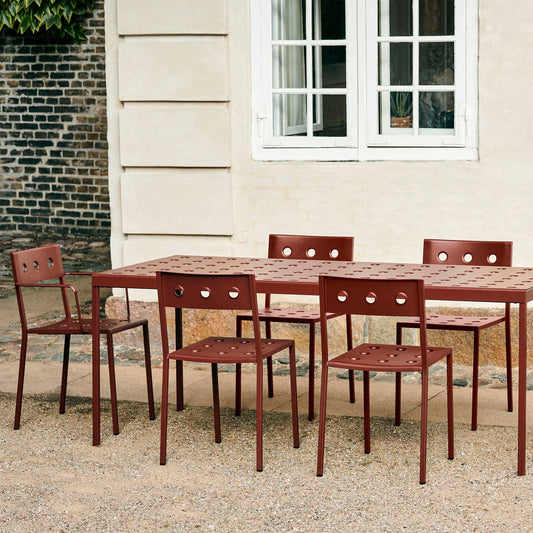 Balcony Gartentisch 190x87x74cm Anthrazit