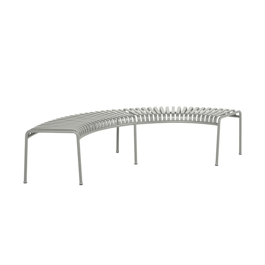 Palissade Park Gartenbank Weiß