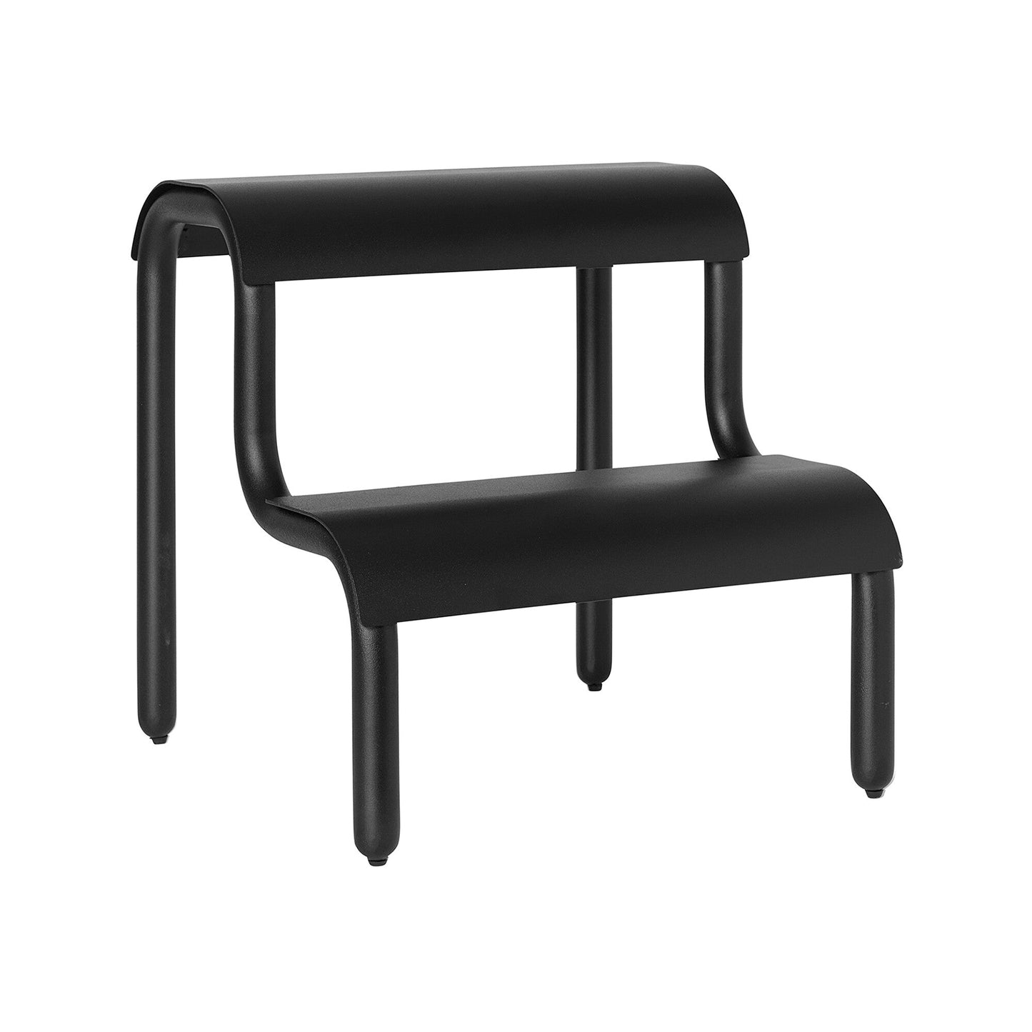 Up Tritthocker Schwarz