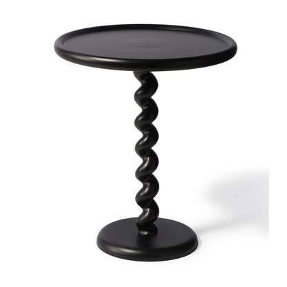 Twister Beistelltisch Schwarz
