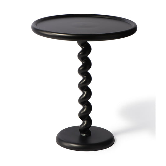 Twister Beistelltisch Schwarz
