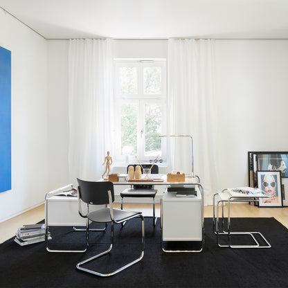 B 97 Beistelltisch 2er Set Esche Weiß