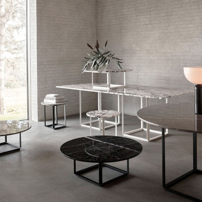 Florence Beistelltisch Ø50cm Schwarz